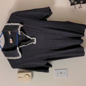 Levi's short sleeve polo sweater